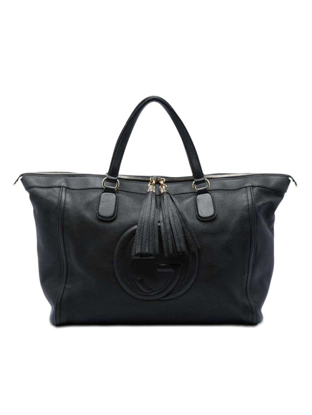 Gucci Soho Zip Tote Leather Large #340912G10B